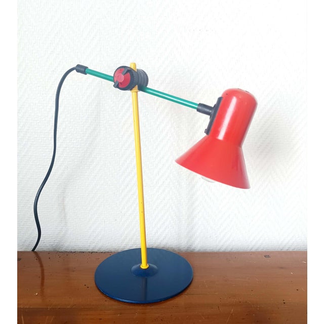 Vintage Table Lamp from Veneta Lumi, 1980 For Sale - Image 4 of 13