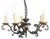 Wrought Iron 5-Light Chandelier, 1960s For Sale - Image 14 of 14