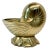 1970s Hollywood Regency Brass Nautilus Seashell Planter For Sale