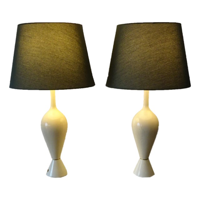 Table Lamps, 1950s, Set of 2 For Sale