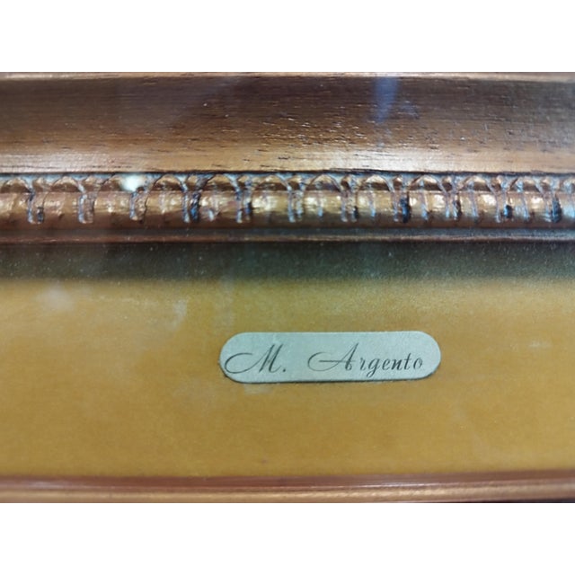 Mino Argento, Rural Scene, Mid-20th Century, Oil on Canvas, Framed For Sale - Image 15 of 18