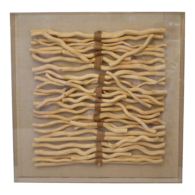 Willow Wall Art in Acrylic Box For Sale