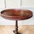 1960s Vintage Mahogany Pierced Gallery Drum Table | Georgian Federal Accent Table | Grand-Millennial Side For Sale - Image 5 of 7