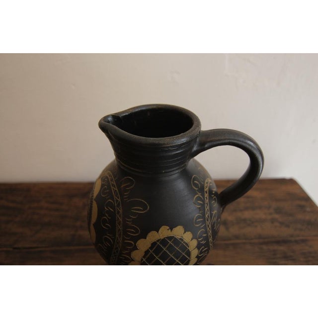Ceramic Vintage German Stoneware Jug Vase, 1920s For Sale - Image 7 of 14