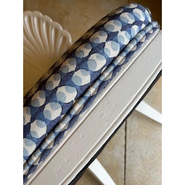 White Late 20th Century Grotto Italian Style Shell Back Dining Side Chairs For Sale - Image 8 of 9