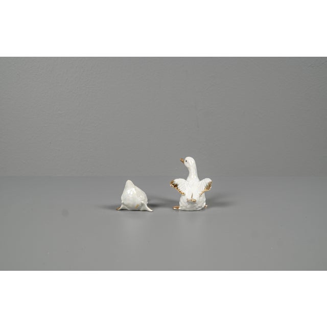 Aqua Porcelain Ducks, 1970s, Set of 2 For Sale - Image 8 of 13