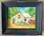Early 20th Century Folk Art, Americana Small Oil Paintings - Collection of 3 in Original Wood Frames For Sale - Image 5 of 6