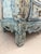 Maison Martine Coastal Blue Chest • Hand‑Refinished • 36” Artisan Dresser For Sale - Image 9 of 13