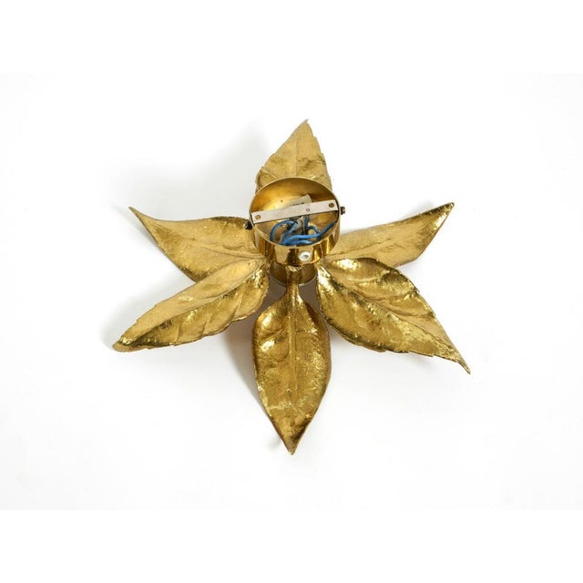 Vintage Florentine-Style Brass Ceiling Lamp by Willy Daro for Massive, Belgium, 1970s For Sale - Image 16 of 18