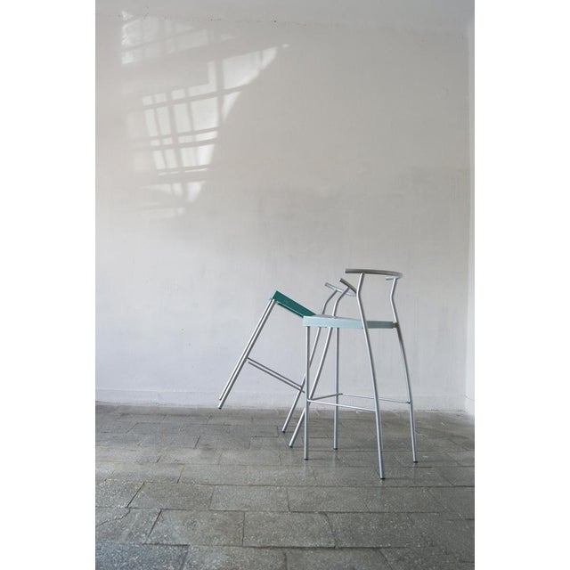 Kartell Set of Hi-Glob Bar Stools from Kartell, 1990s For Sale - Image 4 of 9