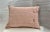 Mini Floral Decorative Beaded Pale Pink Silk Pillow Cover For Sale In New York - Image 6 of 7
