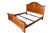 Victorian Late 20th Century Lexington French Louis Philippe Style Paneled Cherry Arched King Size Bed For Sale - Image 3 of 15