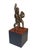 African Vintage African Dogon Bronze Horseman Cast Handmade Mali 5.5" H For Sale - Image 3 of 7