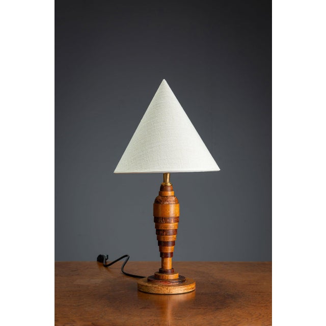 Art Deco Table Lamp, 1940s For Sale - Image 9 of 9