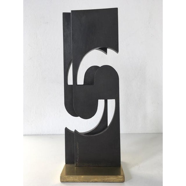 Roberto Vecchione, Postmodern Abstract Sculpture, 1998, Metal For Sale - Image 9 of 16