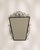 Rustic Wrought Iron Wall Mirror, Antique, France, Circa 1970 For Sale - Image 3 of 8