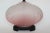 Asian Ombre Pink Glass Bubble Table Lamp For Sale - Image 3 of 4