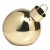 LED Oversized 9.75" Gold Glass Ball Ornament For Sale