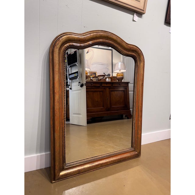Gold 19th Century French Mirror For Sale - Image 8 of 9