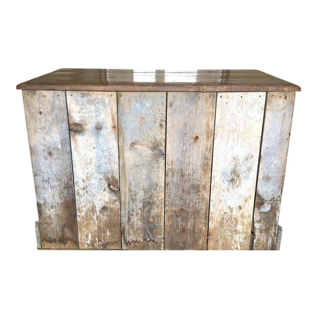Early 19th Century Pine Bank of 8 Fitted Drawers For Sale - Image 11 of 12