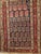 Navy Blue 19th Century Persian Bidjar Runner, Hand-Knotted Wool, Allover Paisley Pattern, Blue & Red, 3x9 For Sale - Image 8 of 14