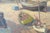 Spanish School, Mediterranean Fishing Village Harbor Coastal Landscape with Boats and Fishermen, 1910s, Oil on Canvas For Sale - Image 8 of 15