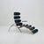 Mid-Century Bauhaus Lounge Chair in Black Leather, 1980s For Sale - Image 11 of 11
