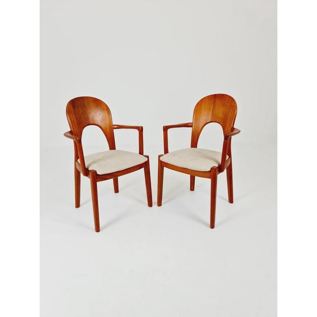 Mid Century Danish Teak Armchair by Niles Koefoed for Koefoeds Hornslet , 1960s A stunning Danish teak armchair designed...