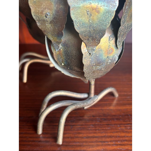 Brutalist Metal 1960’s Owl For Sale In Philadelphia - Image 6 of 9