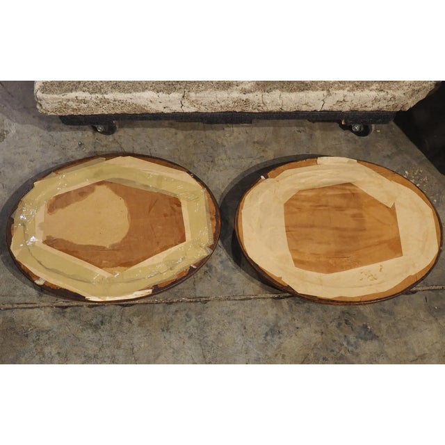 Gray Pair of Circa 1850 French Elliptical Reliefs, Scenes From the Life of St. Louis For Sale - Image 8 of 12