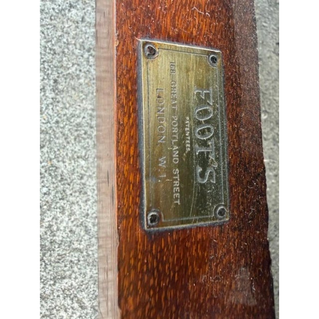 Antique Foots Patent Reclining Arm Chair Great Portland St London For Sale - Image 18 of 18