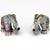 These vintage elephant sculptures bring timeless charm and global flair to your home décor. The hand painted elephants...