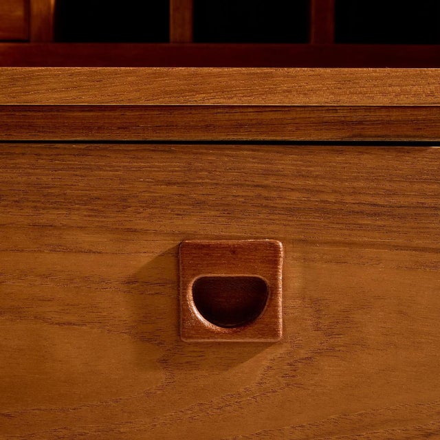 1960s Vintage Teak Bureau Desk, 1960s For Sale - Image 5 of 14