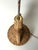 Large Mid-Century Handmade Floor Lamp in Rattan, 1960s For Sale - Image 9 of 16