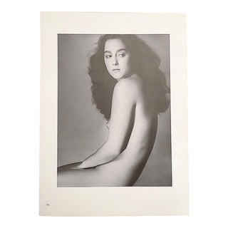 Vintage Mid 20th Century Female Nude Photographic Print For Sale