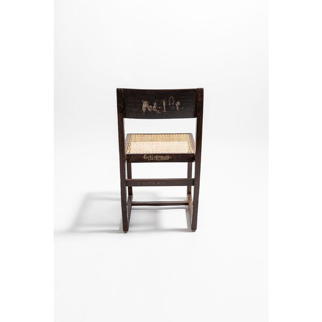 1960s Box Chair by Pierre Jeanneret, 1960s For Sale - Image 5 of 10