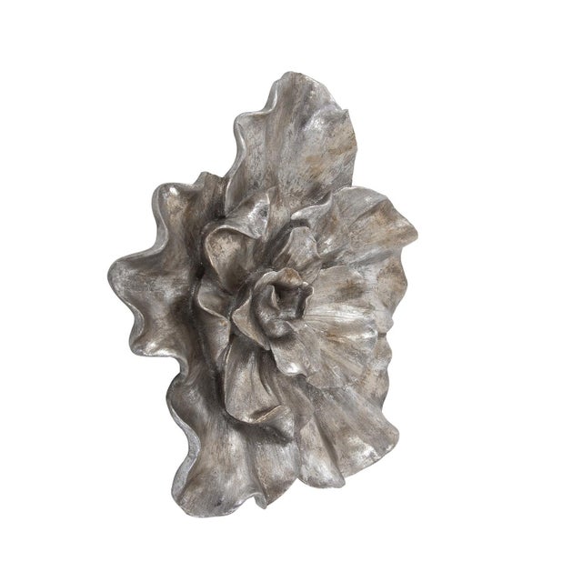 Kenneth Ludwig Chicago Silver Camellia For Sale - Image 4 of 9