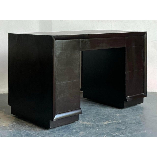 Vintage MCM Robsjohn Gibbings for Widdicomb Writing Desk For Sale - Image 11 of 11