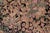 1990s Shabby Chic Botanical Inkalab Pak-Persian Black/ Tan Wool Rug - 10' X 14'3" For Sale In New York - Image 6 of 10