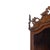 Sacred Art - Oratory of D. Jose; in fine wood - 18th century. Portuguese, made of fine wood with carvings; glass door and...