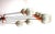 Mid-Century Modern Cascade 7-Light Pendant with Glass Shades, 1960s For Sale - Image 3 of 10