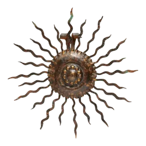 French Art Deco Sunburst Sconce