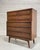 Mid-Century Modern Mid Century Modern Walnut Dresser by United Furniture Co. | Burled Drawers | Refinished Storage 1960's For Sale - Image 3 of 13