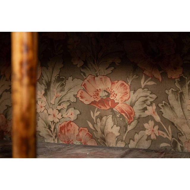 English Lacquered Glazed Bamboo Cabinet, 1880s For Sale - Image 15 of 15