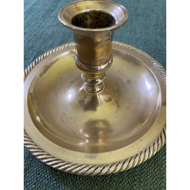 1950s Brass Candle Holder With Snuffer Chairish