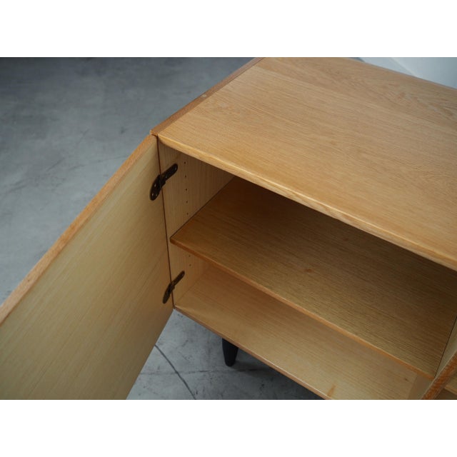 Yellow Vintage Danish Ash Cabinet, 1970s For Sale - Image 8 of 14