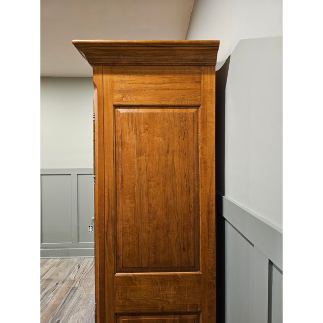 French Country Legacy Armoire ~ Country French Wardrobe by Ethan Allen For Sale - Image 3 of 17