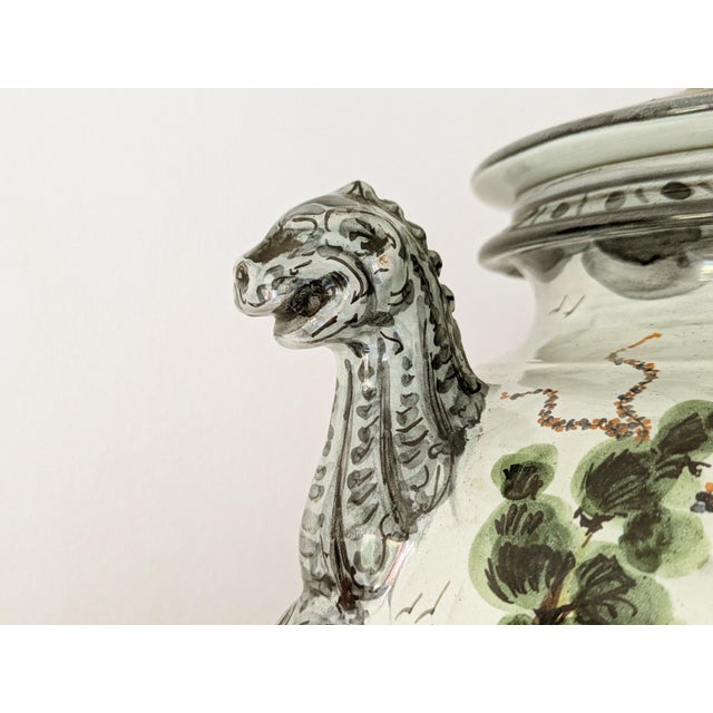 Levantino Ceramic Vase by A. Vaccari for Ce-as Albisola, 1962 For Sale - Image 3 of 17
