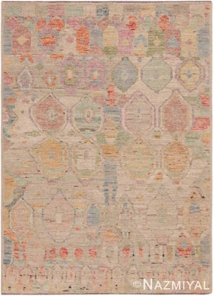 Nazmiyal Collection Colorful Modern Minimalist Geometric Pattern Area Rug