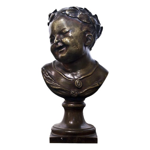 Unknown, Bust of Young Emperor, 19th Century, Bronze For Sale